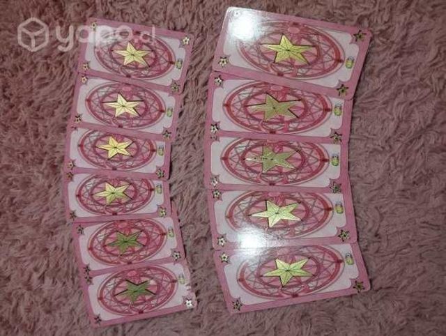 11 Cartas Sakura en buen estado
