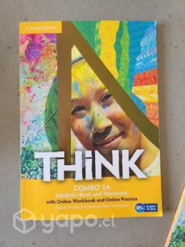 Texto escolar de inglés Think