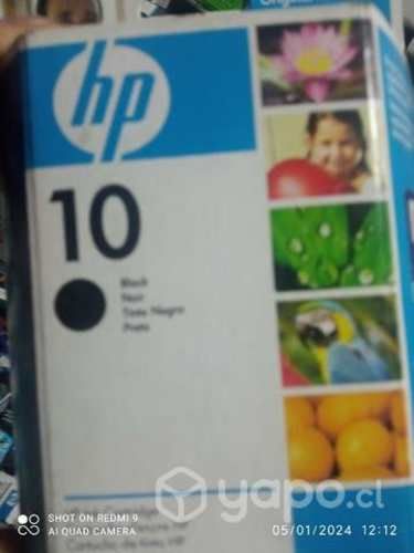 Tinta HP 10 black original de 69ml