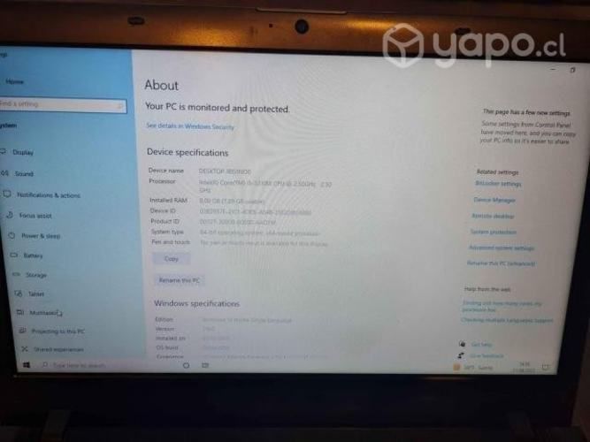 Notebook core i5 vendo o permuto