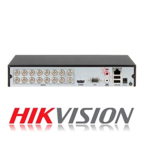 DVR 16 Canales Turbo HD Hikvision H.265 pro+