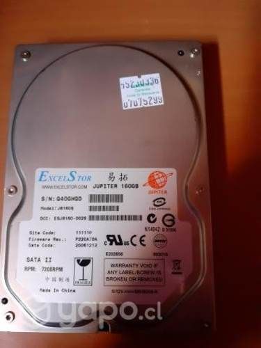 Disco duro excelstor jupiter