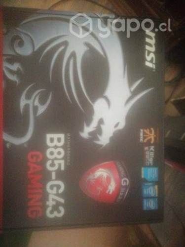 Placa madre MSI y Procesador I5