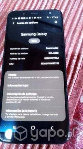 Celular samsung como nuevo