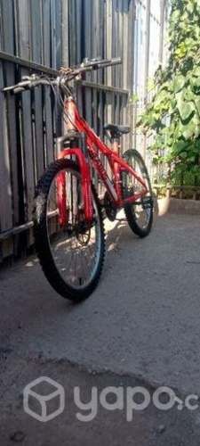 Bicicleta Brabus roja