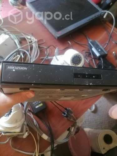 8 camaras de seguridad más dvr y monitor