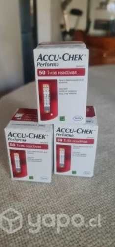 Cintas reactvas accu-chek perfoma