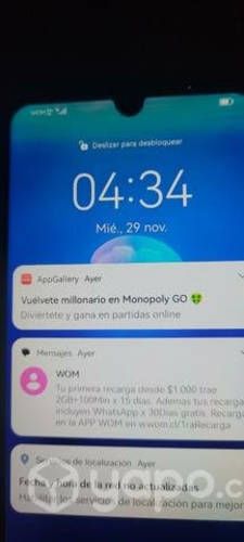 P30.lite 128 gb.liberado. color azul