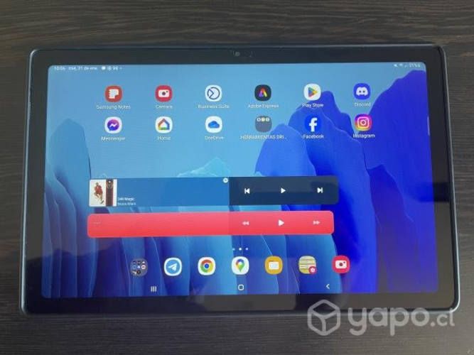 Tablet Samsung Galaxy Tab A7 con chip movil