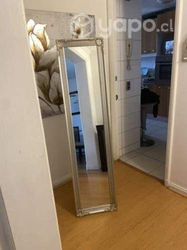 Bello Espejo 160 x 60 bordes tallado y plateado