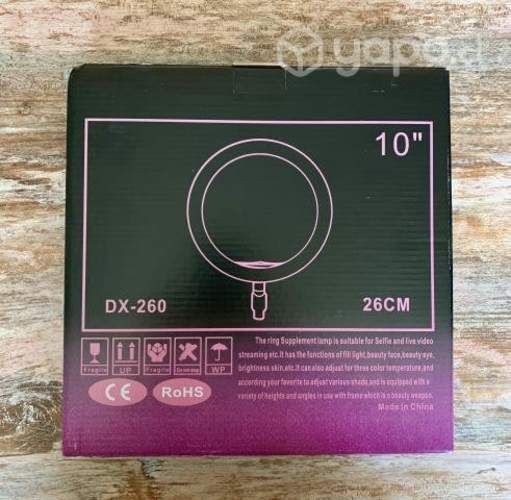 Aro de Luz TikToker con Tripode y Soporte Celular