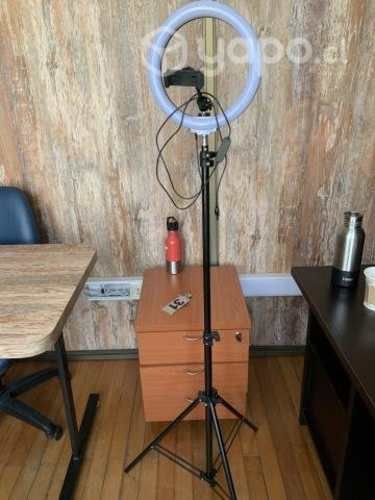 Aro de Luz TikToker con Tripode y Soporte Celular