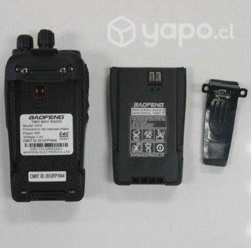 BAOFENG UV-6 Radio de dos vías dual band VHF y UHF