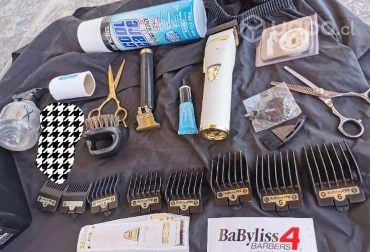 Kit barbería exelente estado