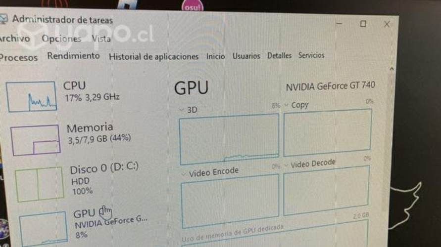 Pc + teclado + mouse + mousepad