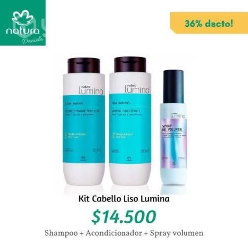 Kit Cabello Liso Lumina