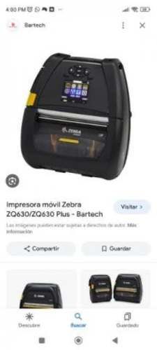 Impresora movil zebra