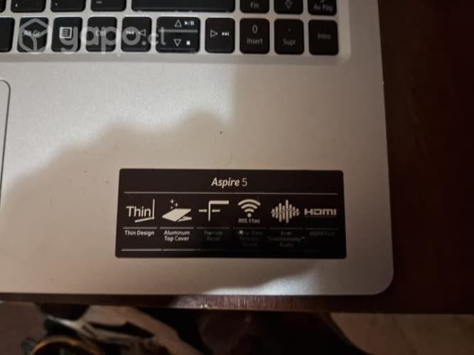 Notebook acer aspire 5