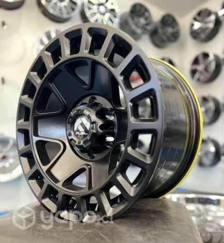 Llantas 17x9 6x139 Fuel para Dmax L200 Hilux Chang
