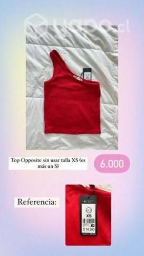 Top Opposite talla XS