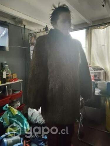 Abrigo de piel animal