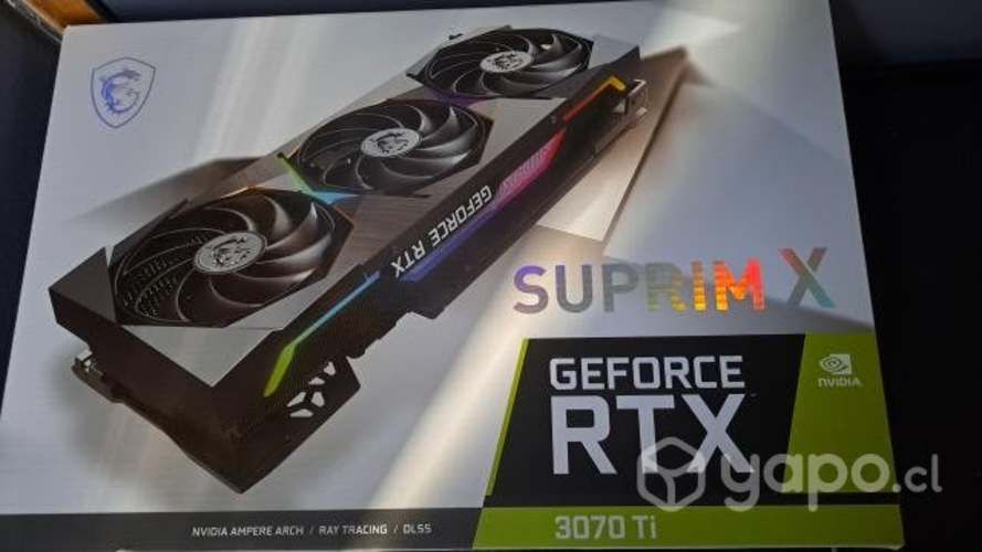 Targeta gráfica rtx 3070 ti suprim