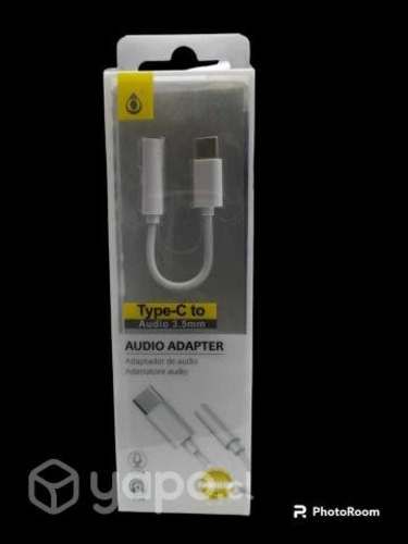 Adaptador de audio tipo c