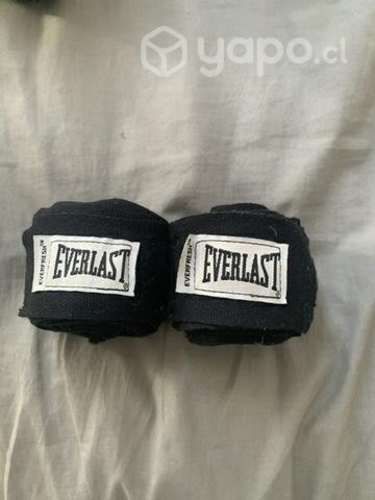 Guantes de box everlast + vendas