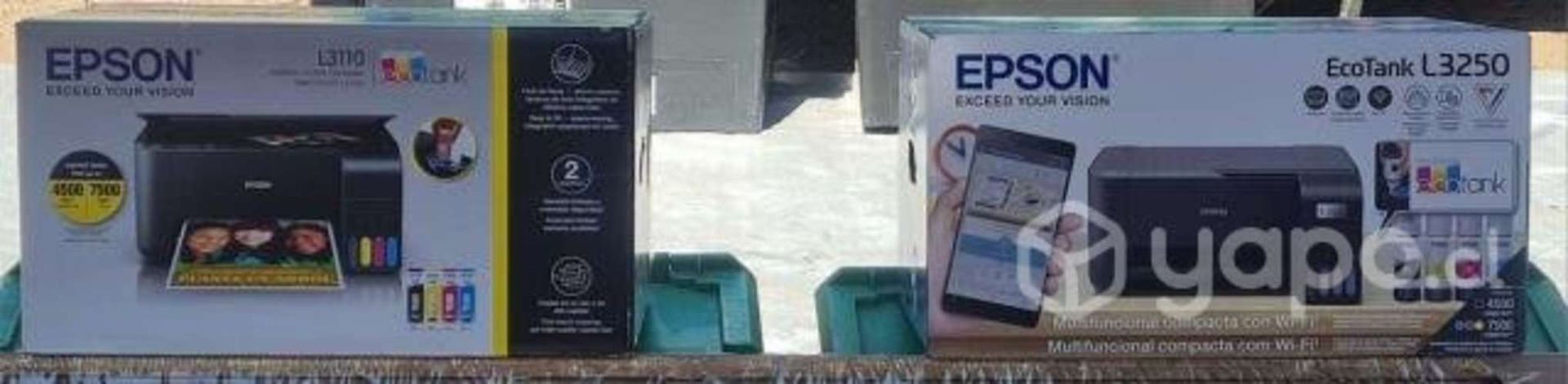 Impresoras EPSON con sistema continuo y tintas