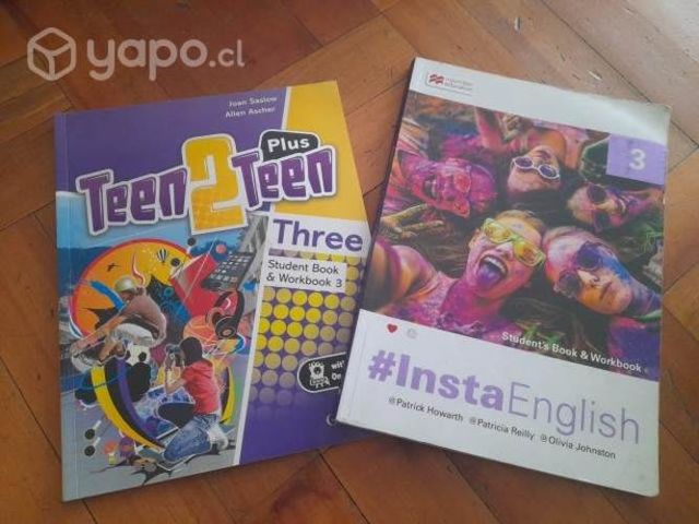 Libros Inglés Teen2Teen 3 e InstaEnglish 3