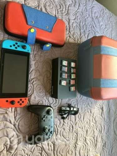 Switch + yoistick + 9 juegos