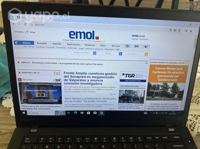 Notebook Lenovo Thinkpad T470s Intel Core i5