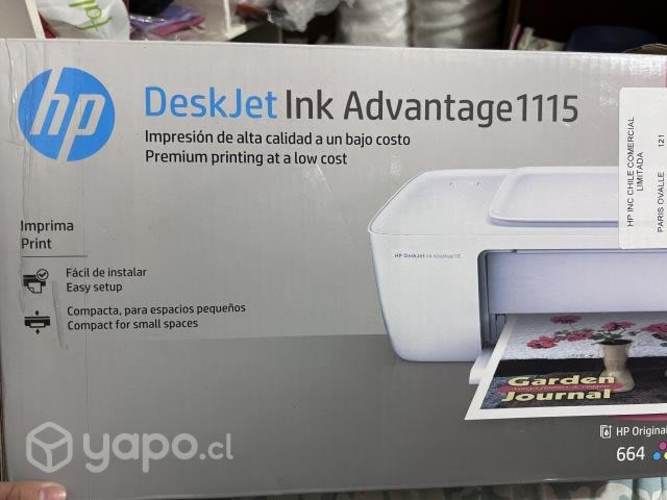 Impresora HP DeskJet Ink Advantage 1115