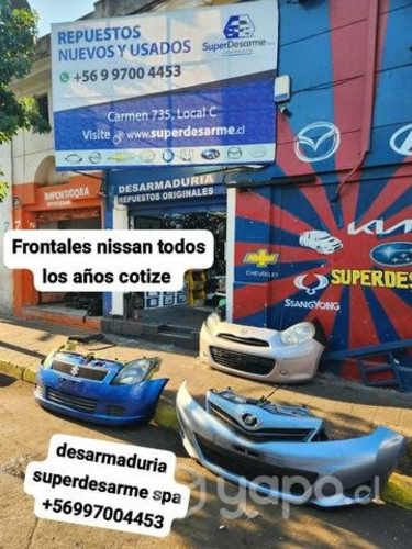 Frontales Nissan todos los años completos
