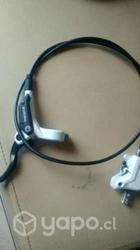 Freno Hidráulico Shimano delantero blanco