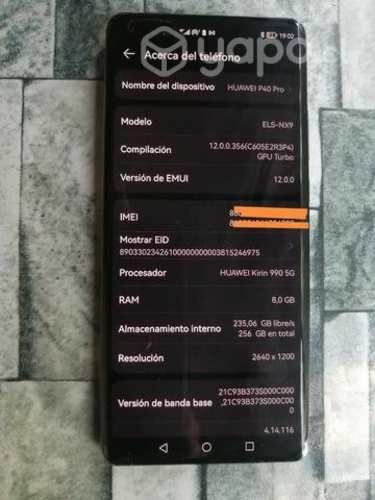 Huawei P40 pro(con detalle)