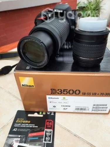 Cámara Nikon D-3500