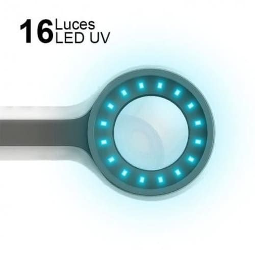 Dermatoscopio Diagnóstico Piel Lupa Luz Led Cargad