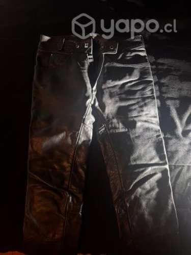 Pantalones de cuero talla s