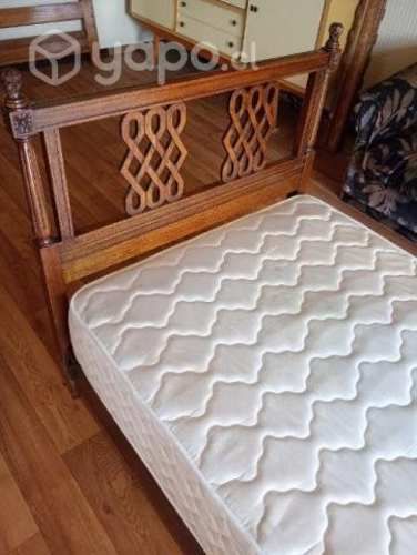 Cama una plaza con colchón