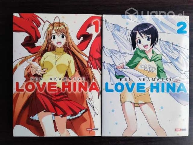 Manga Love Hina 01 y 02 (Español)