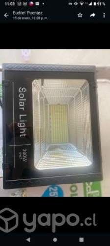 Foco Reflector Solar Interior Y Exterior Panel Sep