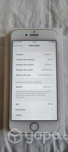 Iphone 7 impecable 512 gb
