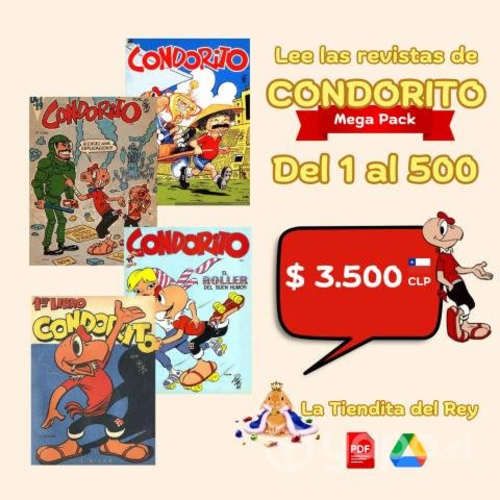 Pack de las clásicas revistas de condorito