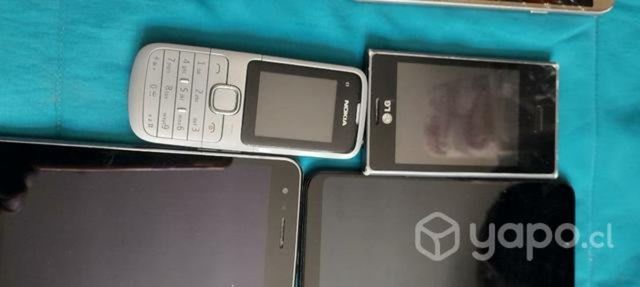 Teléfonos Buenos y de repuesto + table