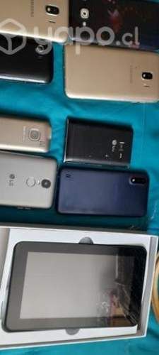 Teléfonos Buenos y de repuesto + table