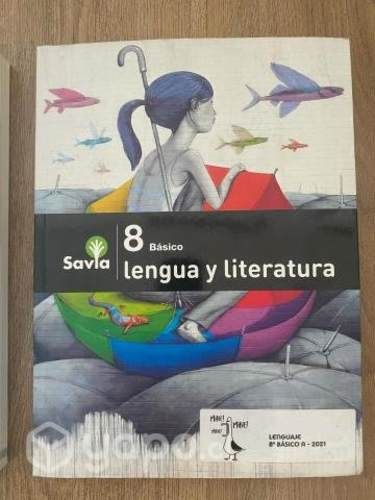 Libro Lenguaje y Literatura 8vo Básico Savia