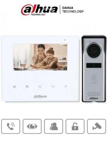 Videoportero dahua analogico 4.3" tft 960p