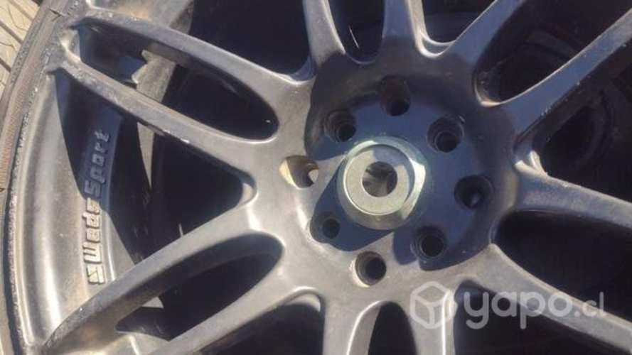 4 Llantas más neumáticos aro 17