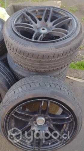 4 Llantas más neumáticos aro 17